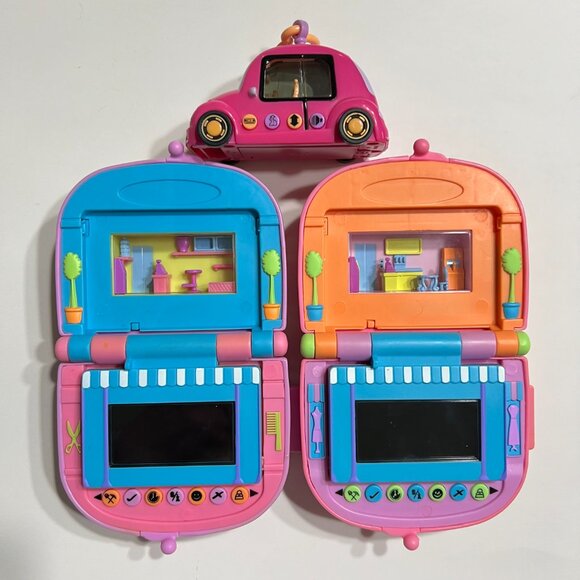 Lot of 3 Pixel Chix Toys | Love 2 Shop Purses and Car FLAWS - Picture 4 of 14